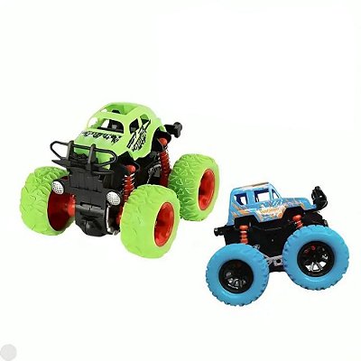 Conjunto de Carrinhos Monster Truck - Braskit