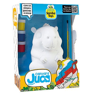 Capivara Juca Pintura - Samba Toys