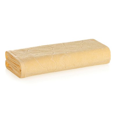 Toalha de Banho Infantil Vick - Amarelo Solar - Karsten