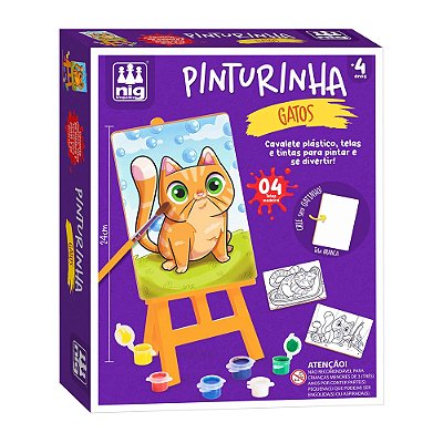 Kit Pinturinha - Gatos - Nig