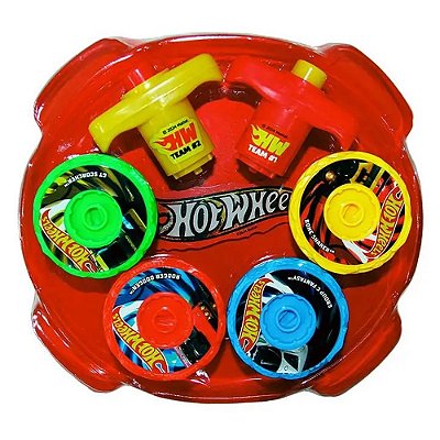 Batalha de Piões Hot Wheels - Toyng