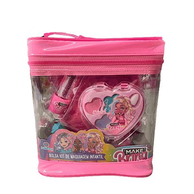 Bolsa Kit de Maquiagem Infantil - Make Brinq - Polibrinq