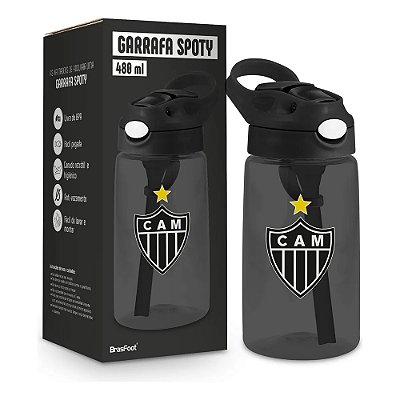 Garrafa Spoty - 480ml - Atlético Mineiro - Brasfoot