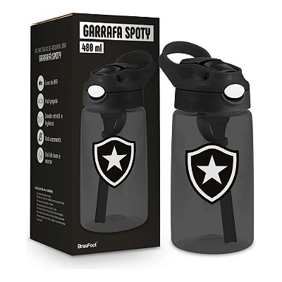 Garrafa Spoty - 480ml - Botafogo - Brasfoot