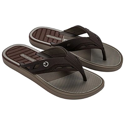 Chinelo Masculino Dallas Marrom/Bege - Cartago