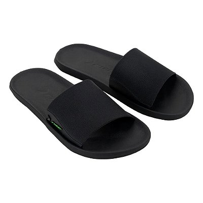 Chinelo Masculino Slide Rider Feel - Preto - Grendene
