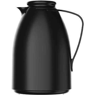 Garrafa Térmica Bule com Infusor Luna 1 Litro - Preta - Termolar
