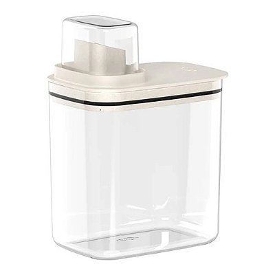 Dispenser para Sabão 1,5 L Flow - Bege - Ou