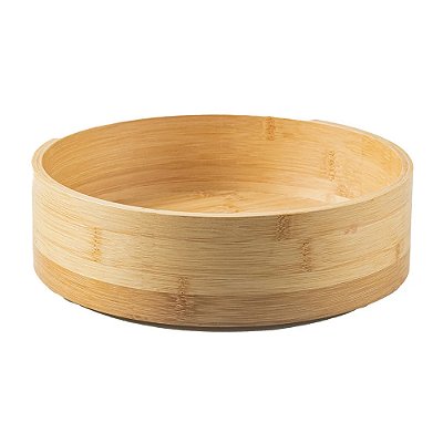 Organizador Giratório Alto Keep 25cm - Bambu - Ou