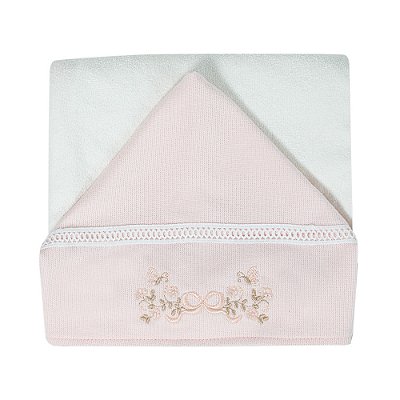 Toalha de Banho Infantil Sublime - Rosa Magia - Hug