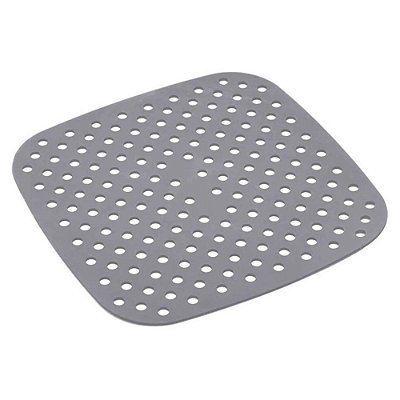 Tapete de Silicone para Fritadeira Elétrica AirFryer - Cinza - Mimo Style