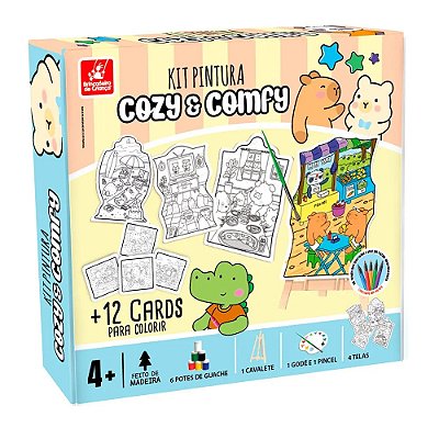 Kit Pintura Cozy e Comfy - Brincadeira de Criança