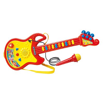 Guitarra com Microfone - DM Toys
