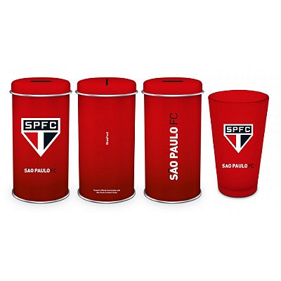 Copo Mônaco Lata - São Paulo - 480ml - Brasfoot