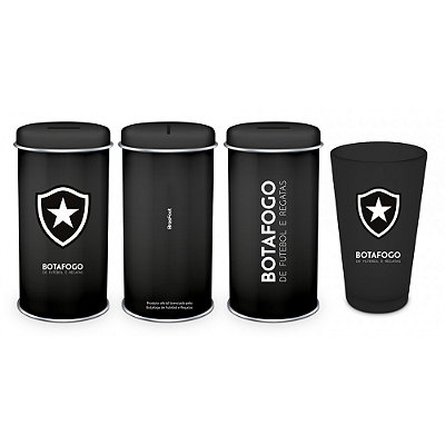 Copo Mônaco Lata - Botafogo - 480ml - Brasfoot