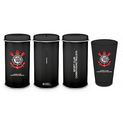 Copo Mônaco Lata - Corinthians - 480ml - Brasfoot