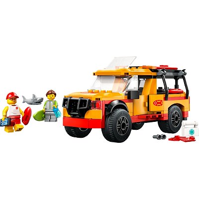 Lego City - Caminhão de Resgate na Praia - 214 Peças - Lego