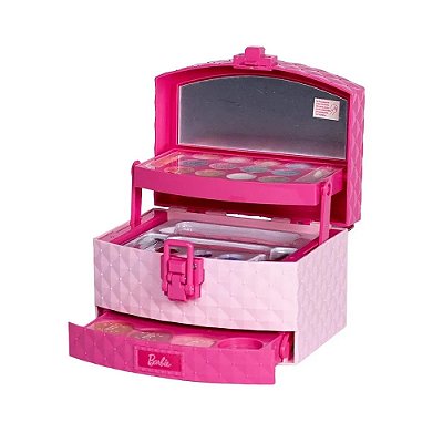 Maleta de Maquiagem Glam Barbie - Multikids