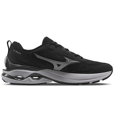 Tênis de Corrida Masculino Wave Dynasty 7 - Preto - Mizuno