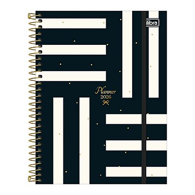 Agenda Planner Espiral West Village 2026 - Listras - Tilibra