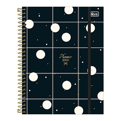 Agenda Planner Espiral West Village 2026 - Poá - Tilibra
