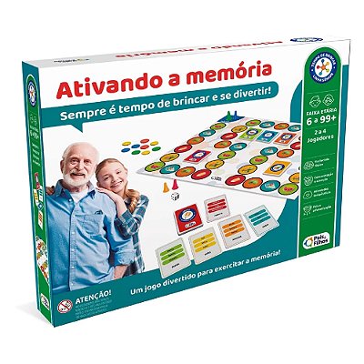 Jogo Sênior Ativando a Memória - Pais e Filhos