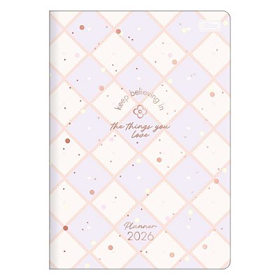 Agenda Planner Soho 2025 - Quadriculado - Tilibra