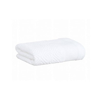 Toalha de Rosto Kyoto Jacquard Aveludada - Branco 1011 - Buddemeyer