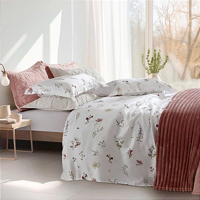 Jogo de Cama Living Art 300 Fios - Solteiro - Maitê - 3 Peças - Corttex