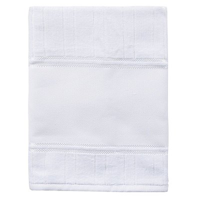 Toalha de Rosto Velour Artesanalle - Branca - Döhler
