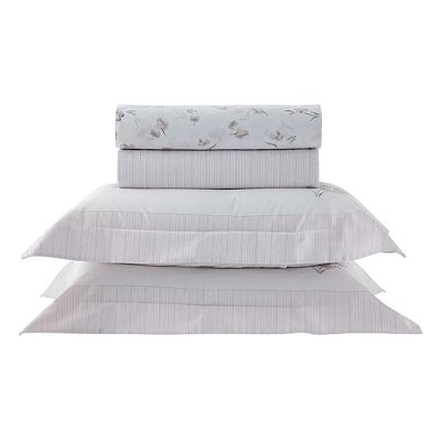 Jogo de Cama Vida Bela Casal 200 Fios - Liry - Kacyumara