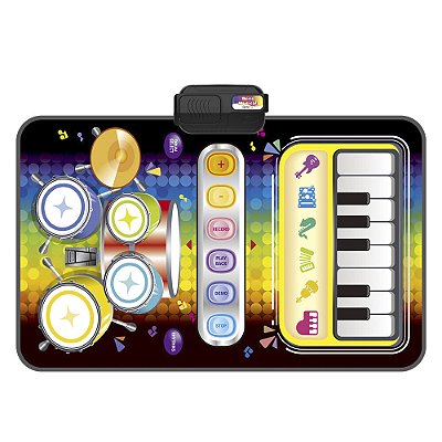 Tapete Musical 2 em 1 - DM Toys