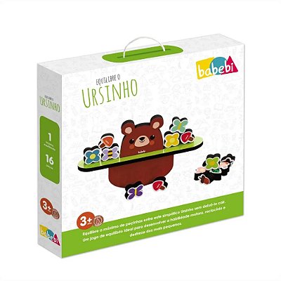 Jogo Infantil Equilibre o Ursinho - Babebi