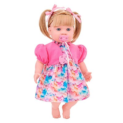 Boneca Larissa com Cabelo - 74 Frases - Adijomar