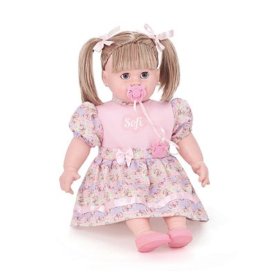 Boneca Sofi Aprenda Brincando - 74 Frases - Adijomar
