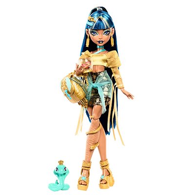 Boneca Monster High Looks Monstruosos - Cleo De Nile - Mattel