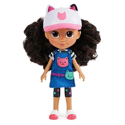 Boneca Gabby Girl Com Boné - Gabby's Dollhouse - Sunny