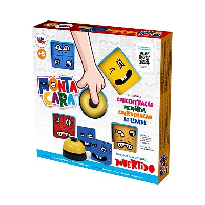 Jogo Monta Cara - PakiToys