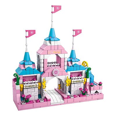 Blocos de Montar - Castelo 6 em 1 - 1000 Peças - Bloxi