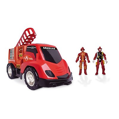 Caminhão Bombeiro Fireman S.O.S - Samba Toys