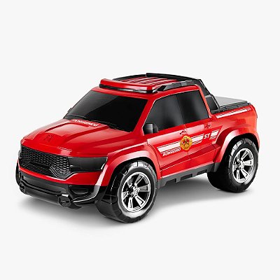 Carro Pick-Up Alien Bombeiro - Samba Toys