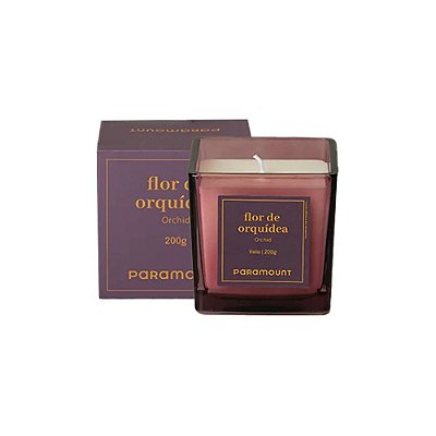 Vela Aromática Flor de Orquídea - 200g - Paramount
