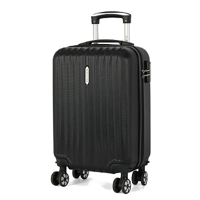 Mala de Viagem de Bordo Bristol 20" - Preta - Polo King