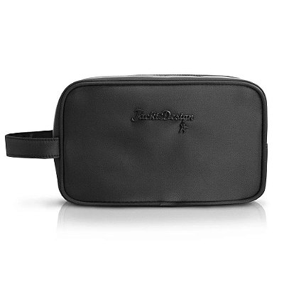 Necessaire c/ Alça Lateral Premium - Preto - Jacki Design