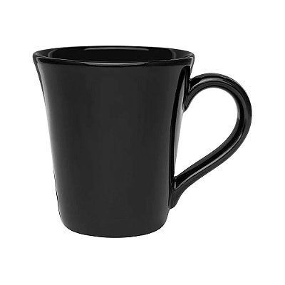 Caneca Tulipa 330ml - Preta - Oxford