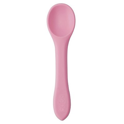 Colher em Silicone - Rosa - Buba