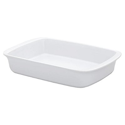 Travessa Refratária Retangular Tango Média - 34cm - Oxford