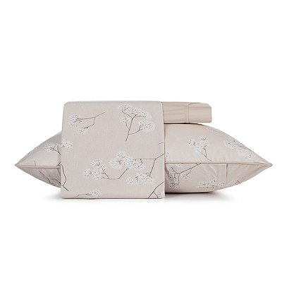 Jogo de Cama Malha Fio Penteado Solteiro - Pampa - 3 Peças - Altenburg