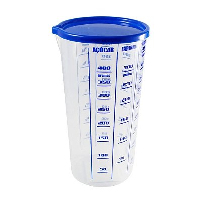 Copo Medidor com Tampa 500ml - Nadir