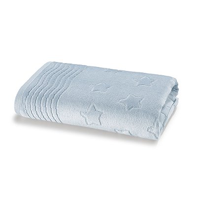 Toalha de Banho Infantil Jacquard Sky - Azul - Döhler